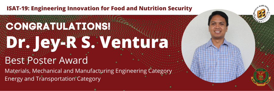 Dr. Ventura Received Awards in ISAT-19